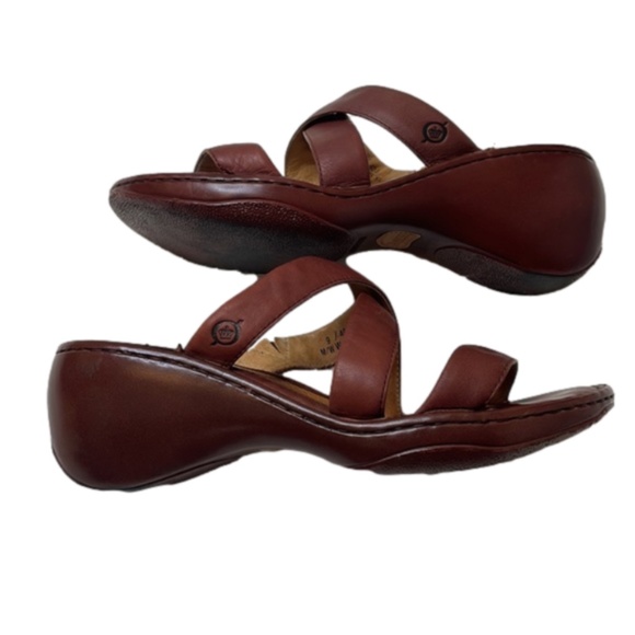Born Shoes - Red Women's Born Sandal Size 9